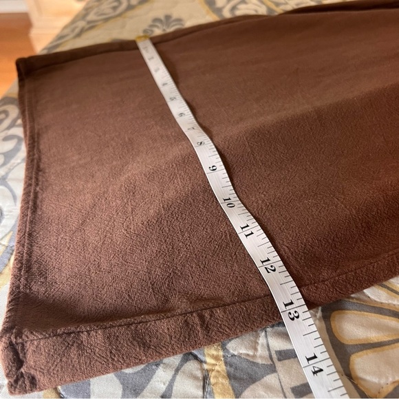 VICI + Caitlyn Collab Linen Blend Two Piece Set. Button top, wide leg pant, M - Picture 10 of 16